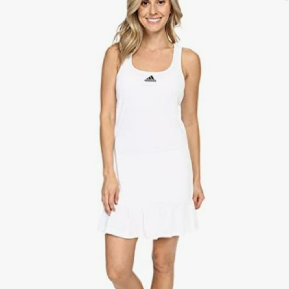 adidas Performance Women's Climachill Dress, White, Small